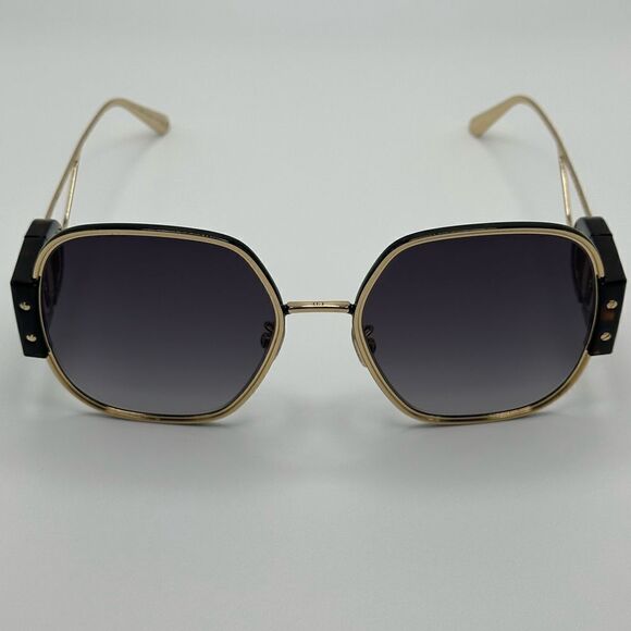 DIOR Sunglasses WOMAN 30MONTAIGNE S5U B4A1 Shiny Gold DH / Gradient Smoke NEW - Picture 4 of 8